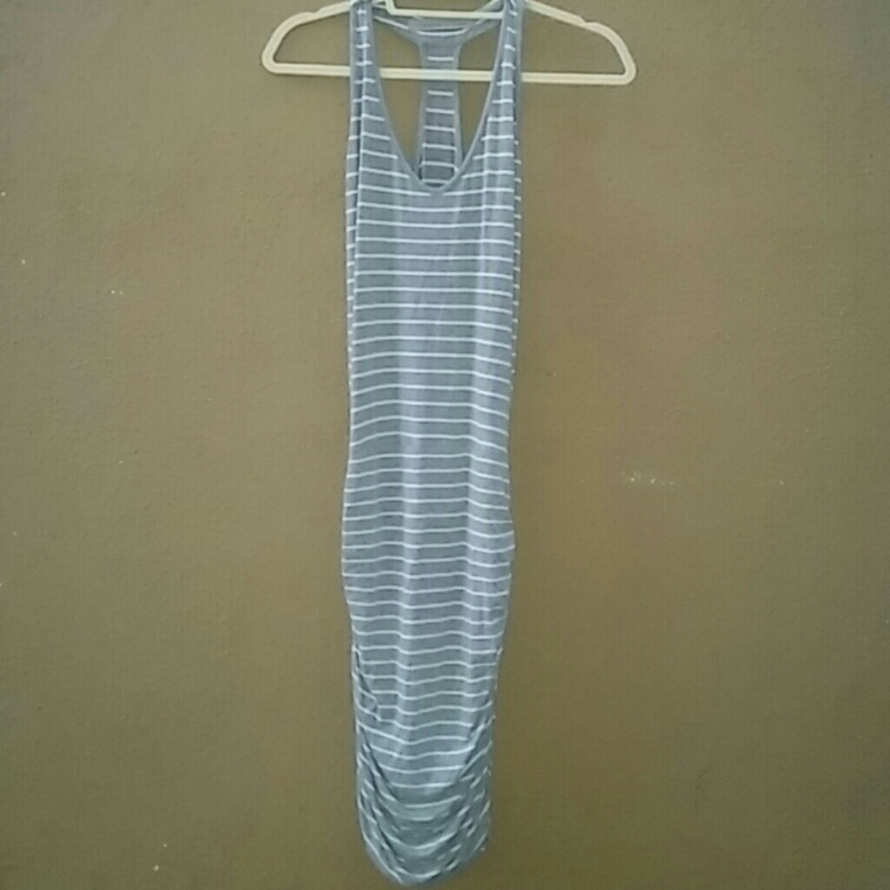 Athleta Heather Striped Dress